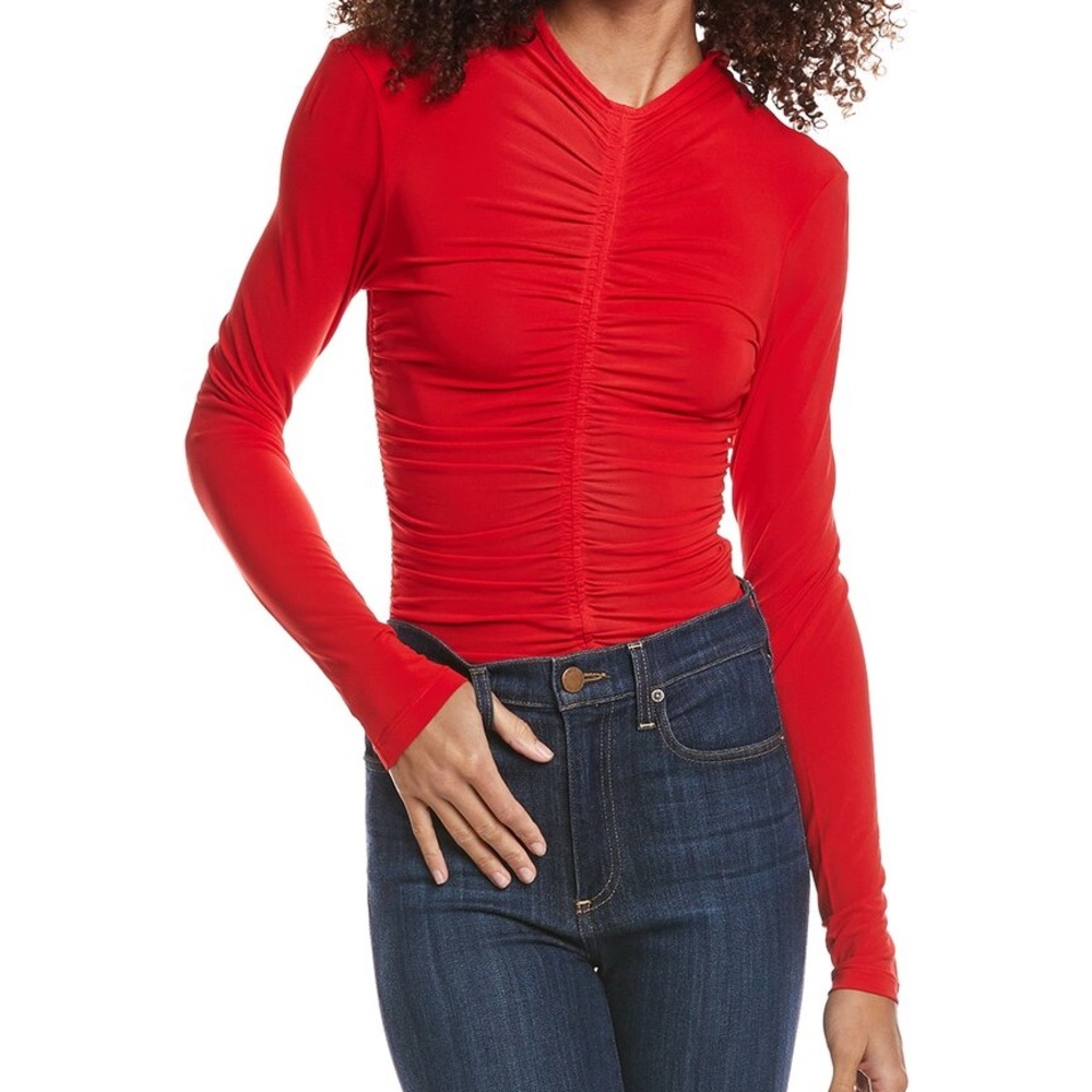 A.L.C Ansel Cinched Seam Top